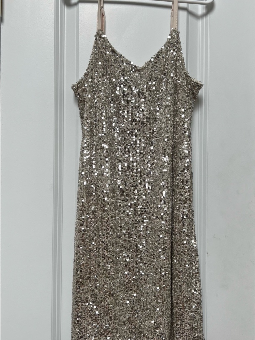 Girl’s art class Sequin Slip Dress